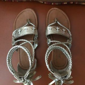 KIDS MADDEN GIRL GOLD SANDALS